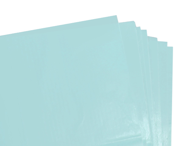 100 Sheets of Baby Blue Acid Free Tissue Paper 500mm x 750mm ,18gsm